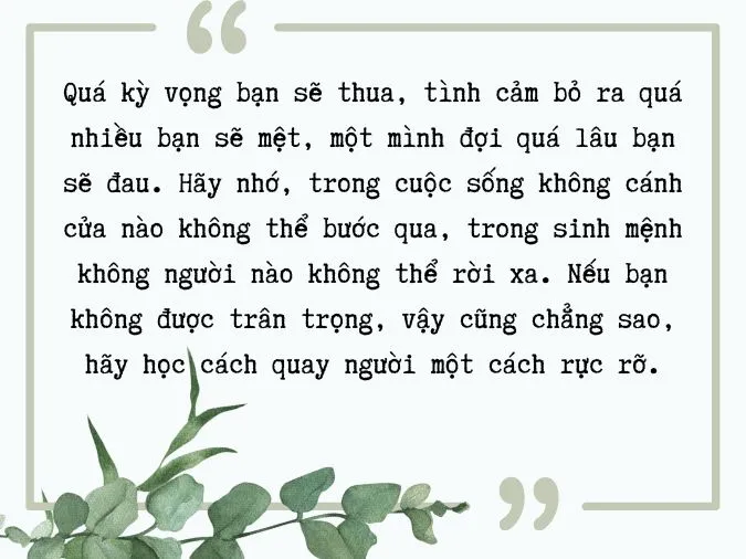 Những trích dẫn trong “999 lá thư gửi cho chính mình” chạm đến trái tim 3