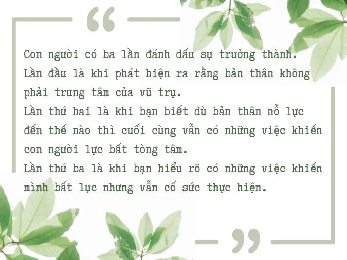 Những trích dẫn trong “999 lá thư gửi cho chính mình” chạm đến trái tim 4