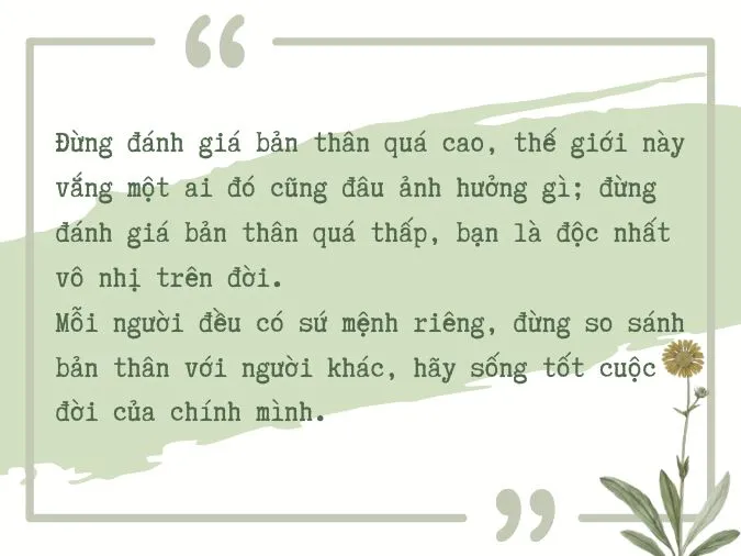 Những trích dẫn trong “999 lá thư gửi cho chính mình” chạm đến trái tim 6