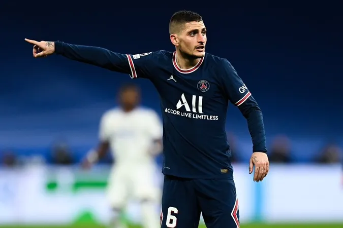 Marco Verratti được Al-Hilal thèm muốn. Ảnh: Internet