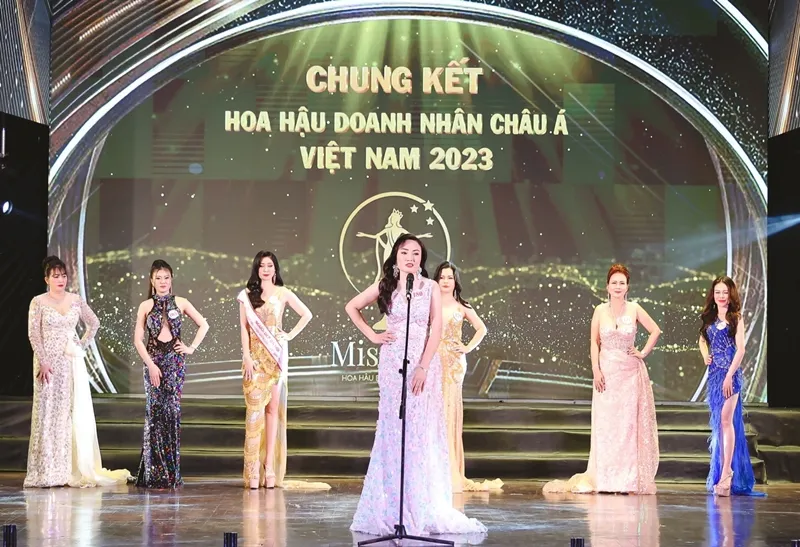 Võ Thị Ngọc Ngân đăng quang Á hậu 1 Hoa hậu Doanh nhân Châu Á Việt Nam 2023 5