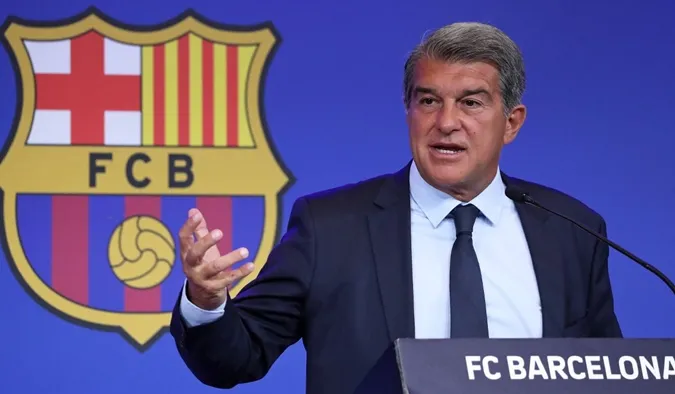 Barca của Chủ tịch Laporta sẽ tiếp tục bị truy tố nếu bên công tố viên tìm ra thêm bằng chứng phạm tội. Ảnh: Internet