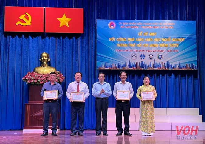 Bế mạc Hội giảng nhà giáo giáo dục nghề nghiệp cấp thành phố năm 2023 2