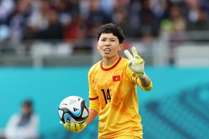 Kim Thanh chơi ấn tượng tại World Cup nữ 2023 - Ảnh: Internet