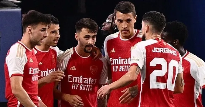 Arsenal đã hoàn thành lịch trình giao hữu tại Mỹ. Ảnh: Internet