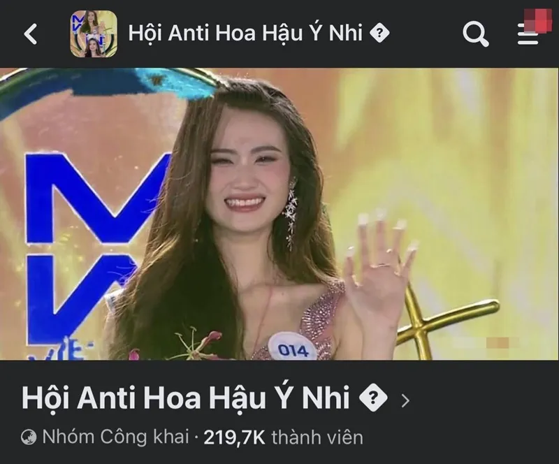 Hoa hậu Ý Nhi bị lập group anti, tiếp tục gửi lời xin lỗi khán giả sau những ồn ào 1