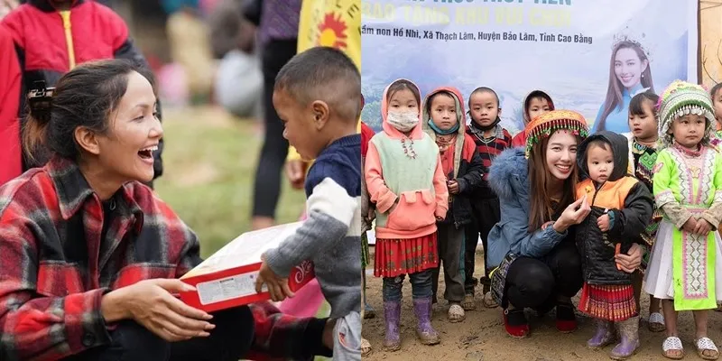 Sự thật phía sau hình ảnh Top 3 Hoa hậu Thế giới Việt Nam đội vương miệng trao quà ở bệnh viện? 2