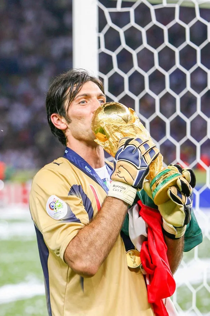 Buffon là nhà vô địch World Cup 2006. Ảnh: Internet