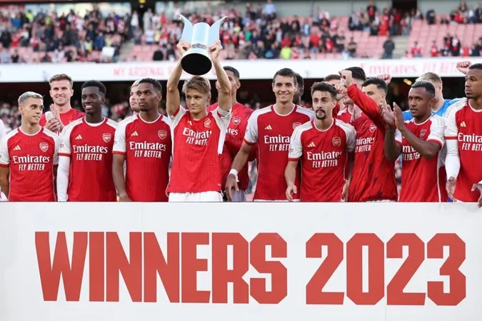 Arsenal đã có màn chạy đà trước mùa giải 2023-24 ấn tượng