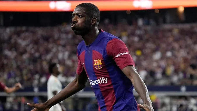 Dembele thể hiện phong độ thất thường tại Barca