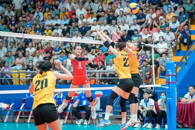 Tuyển bóng chuyền nữ Việt Nam bất ngờ thua một set trước Philippines tại SEA V-League