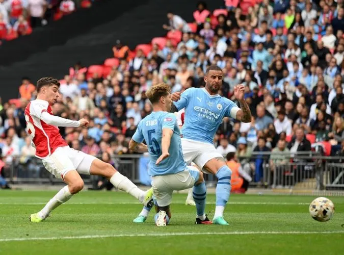 TRỰC TIẾP Arsenal 0-0 Man City (H1): Havertz liên tiếp bỏ lỡ cơ hội 1