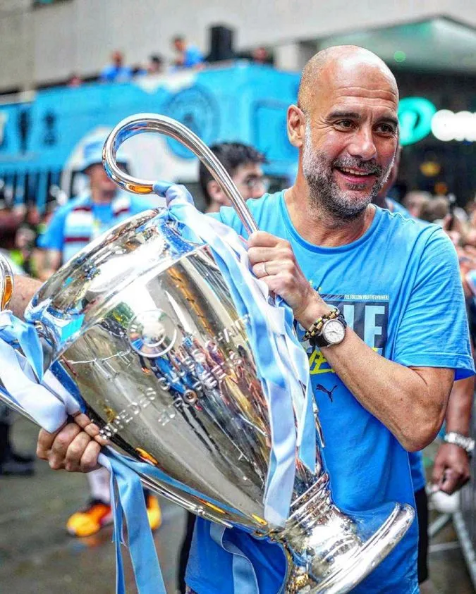 Pep Guardiola là HLV thành công nhất trong lịch sử Man City - Ảnh: Internet