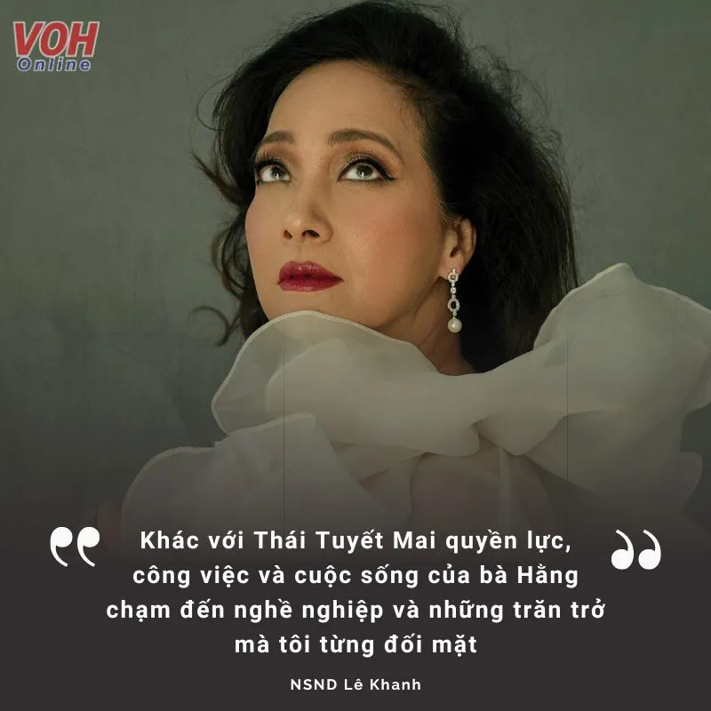 NSND Lê Khanh: "Với tôi, không có vai diễn nào là đáng nhớ nhất" 5