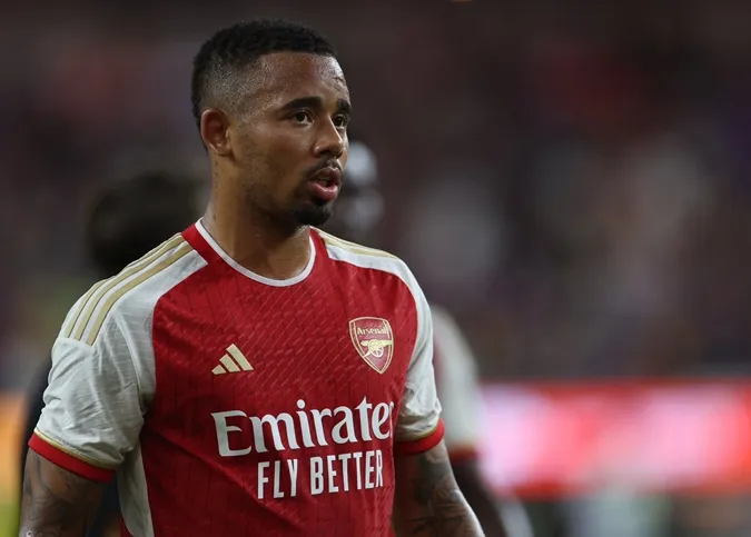 Arsenal có thể không có sự phục vụ của Gabriel Jesus. Ảnh: Internet