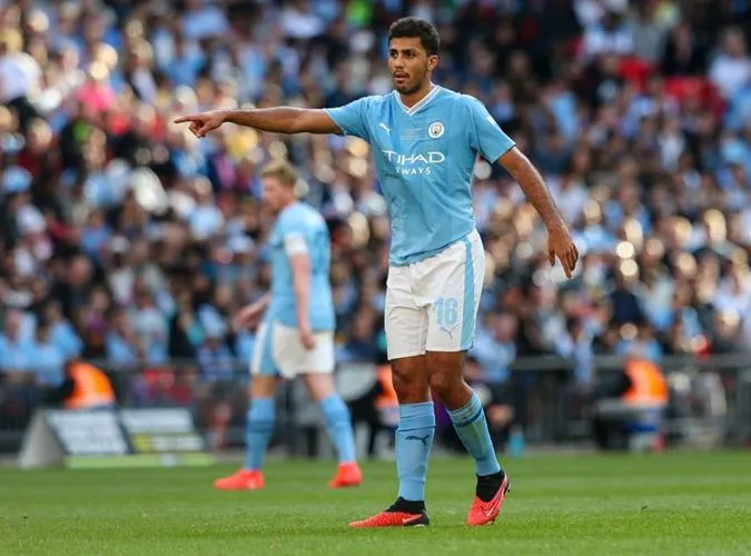 Rodri là cầu thủ ra sân nhiều nhất Man City mùa giải trước