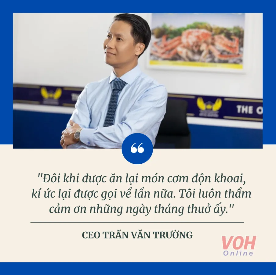 CEO Công ty Hải sản Hoàng Gia. 