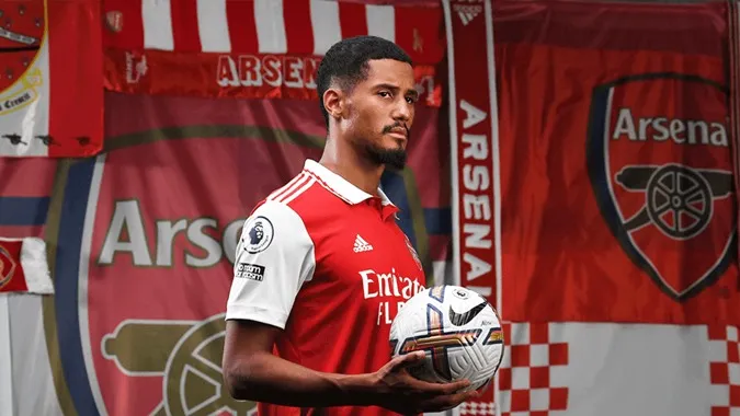 Saliba đang trở thành ngôi sao không thể bị thay thế tại Arsenal - Ảnh: Internet