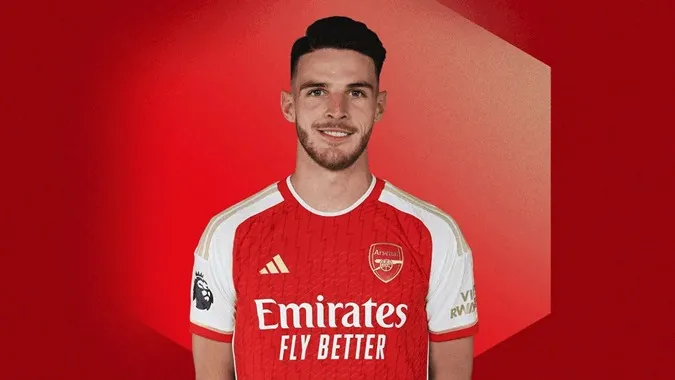 Declan Rice đang hòa nhập rất tốt tại Arsenal - Ảnh: Internet