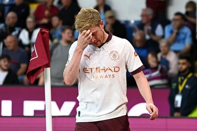 De Bruyne thường phải nghỉ trong vài tuần mỗi khi bị chấn thương gân kheo