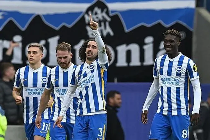 Brighton thu về hơn 300 triệu bảng Anh từ việc bán cầu thủ - Ảnh: Internet