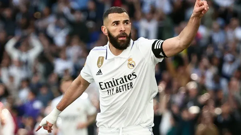 Karim Benzema – Quả bóng vàng thế giới 2022 đã tới Ả Rập Xê Út - Ảnh: Sky Sports