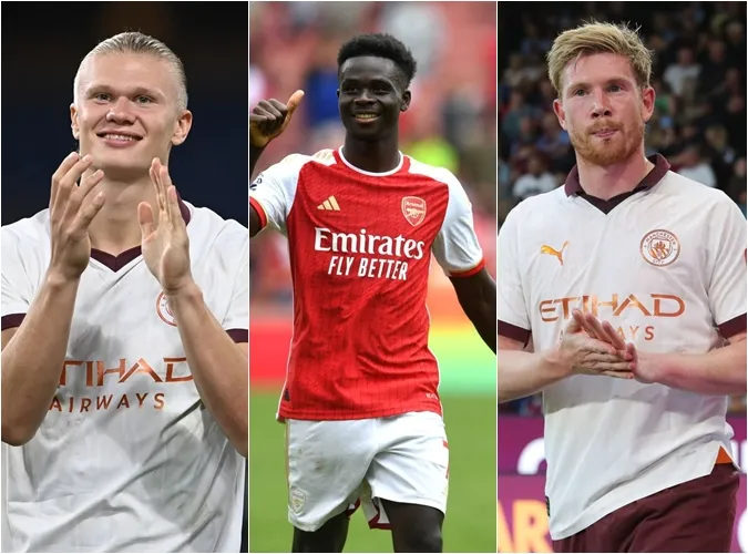 Top 6 đề cử danh hiệu cầu thủ hay nhất năm: Man City áp đảo | Arsenal đóng góp 2 cái tên 1