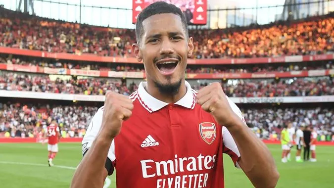 William Saliba là mảnh ghép quan trọng tại hàng thủ Arsenal - Ảnh: Internet