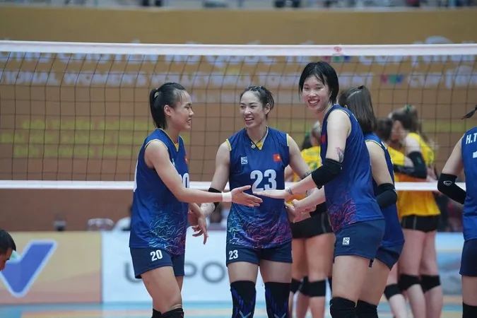 Hai đội tuyển bóng chuyền nữ Việt Nam toàn thắng sau hai lượt trận tại VTV Cup 2023