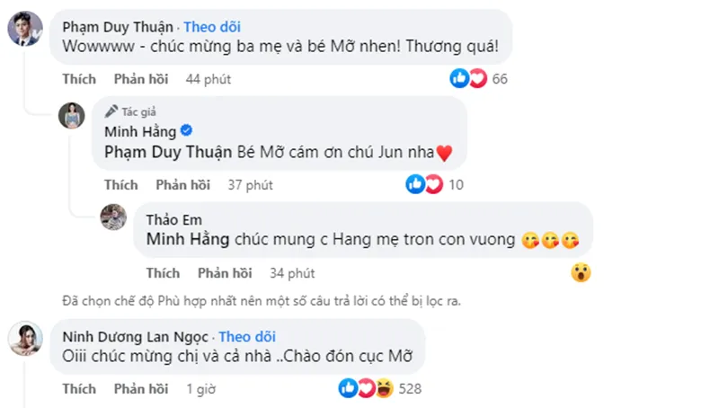 Minh Hằng chính thức chào đón con trai đầu lòng 2