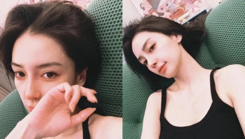 Angelababy trông tiều tụy sau khi ly hôn với Huỳnh Hiểu Minh 2