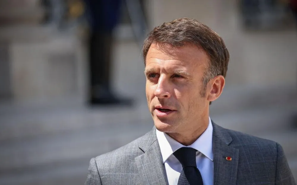 Tổng thống Pháp Emmanuel Macron - Ảnh: Le Parisien