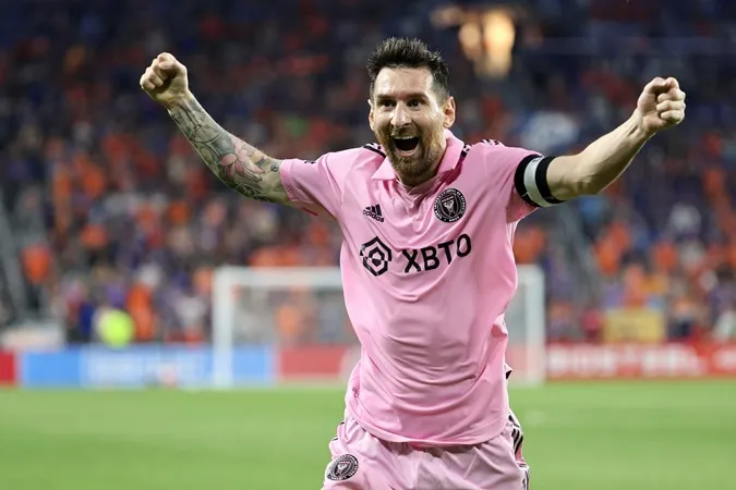 Messi đang trở thành biểu tượng tại CLB Inter Miami - Ảnh: Internet