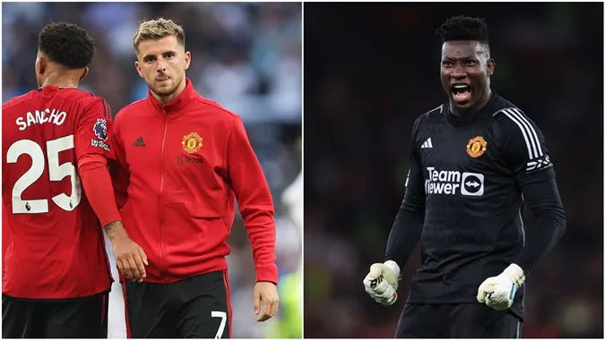 Mason Mount và Andre Onana có khả năng bỏ lỡ nhiều trận đấu cho MU - Ảnh: Internet