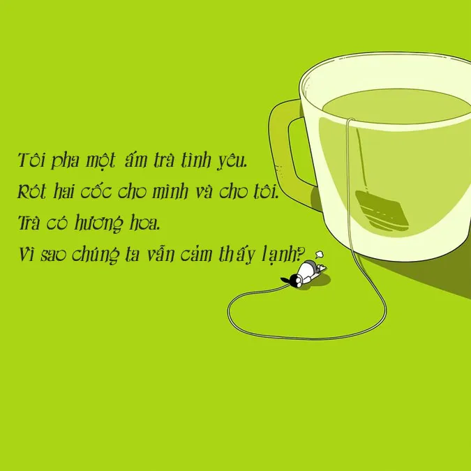 Stt trà xanh, cap trà xanh, câu nói về trà xanh “xoáy” cực thâm 3