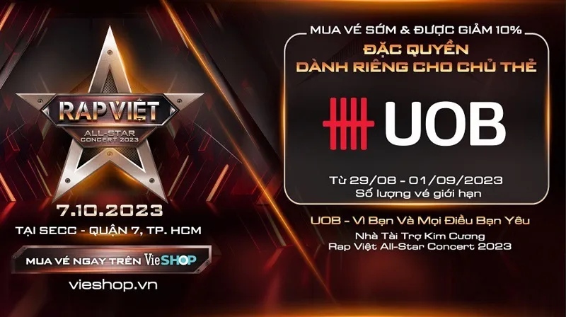 Ai sẽ được hưởng đặc quyền mua vé sớm Rap Việt All-Star Concert 2023 1