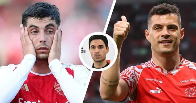 Kai Havertz chưa thể trở thành Granit Xhaka - Ảnh: Internet