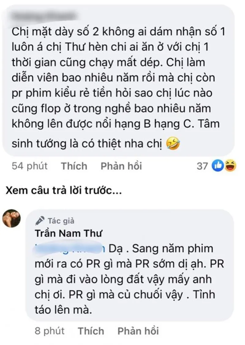 Nam Thư lên tiếng khi bị khán giả chỉ trích vì có hành động thân mật với Quang Tuấn 3