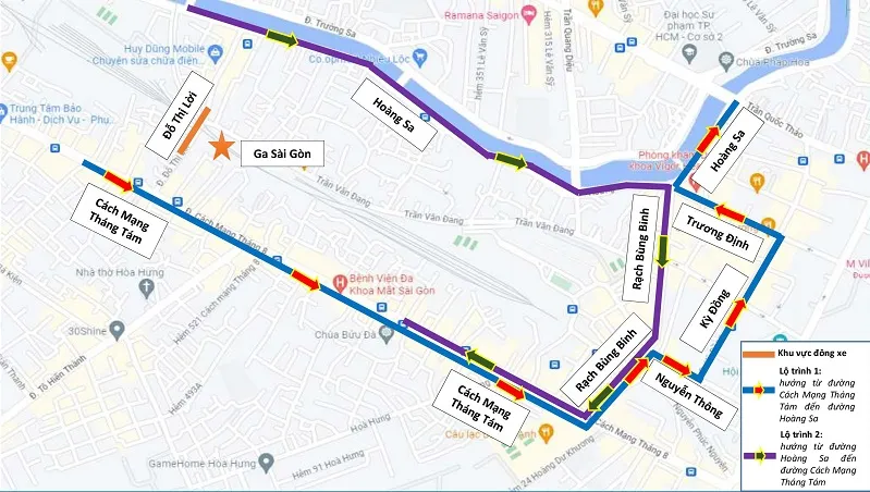 Sở giao thông vận tải TPHCM hướng dẫn người dân lưu thông dịp lễ 2/9 5