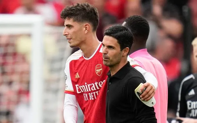 Kai Havertz vẫn nhận được sự tin tưởng từ HLV Mikel Arteta - Ảnh: Internet