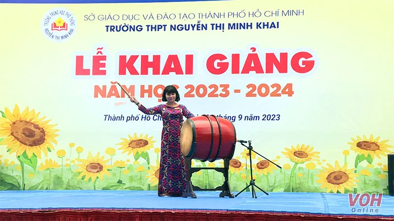 TPHCM: Rộn ràng khai giảng năm học mới 2023-2024 3