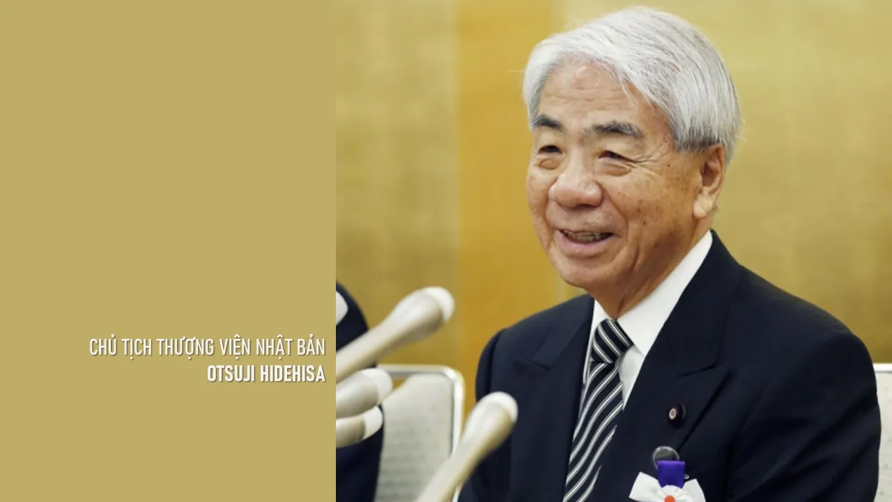 Chủ tịch Thượng viện Nhật Bản Otsuji Hidehisa