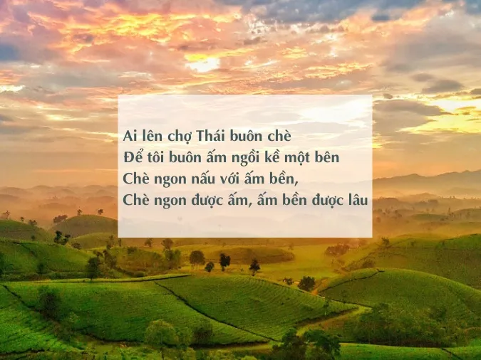 Thơ về Thái Nguyên hay, ca dao, tục ngữ Thái Nguyên 7