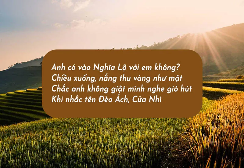 Thơ về Yên Bái, những câu ca dao, tục ngữ về Yên Bái 3