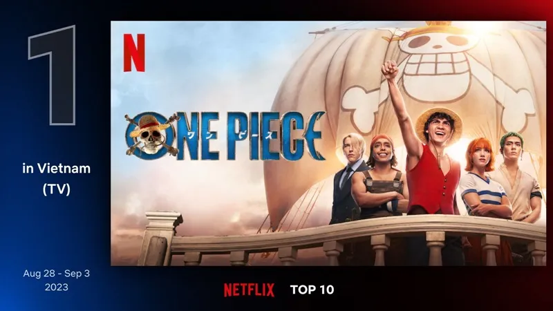 ONE PIECE live action chiếm sóng 93 quốc gia, nắm giữ điểm số cao kỷ lục của Netflix 1