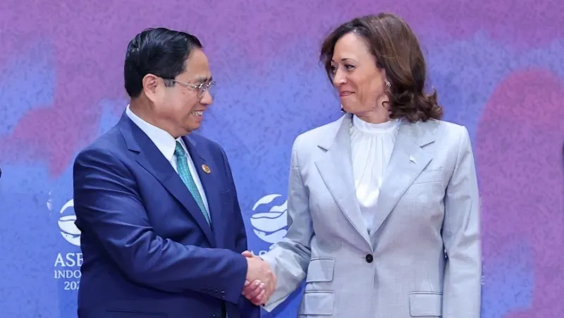 Thủ tướng Phạm Minh Chính gặp Phó Tổng thống Hoa Kỳ Kamala Harris 1