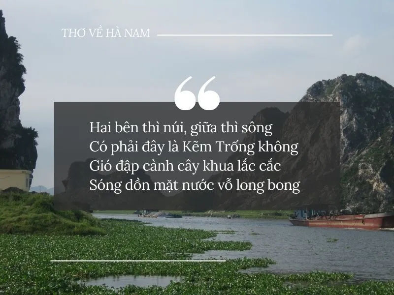 Tuyển tập thơ về Hà Nam hay nhất, ca dao, tục ngữ về Hà Nam 1