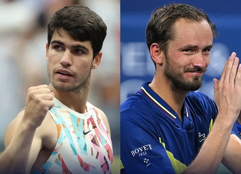 Link xem trực tiếp Bán kết US Open 2023: Carlos Alcaraz vs Daniil Medvedev (06h00 ngày 9/9)