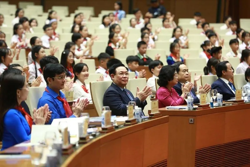 Quốc hội trẻ em: Đóng góp ý kiến các vấn đề liên quan tới trẻ em 1