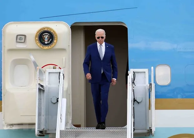 Tổng thống Hoa Kỳ Joe Biden đến Hà Nội bắt đầu thăm cấp Nhà nước tới Việt Nam 1